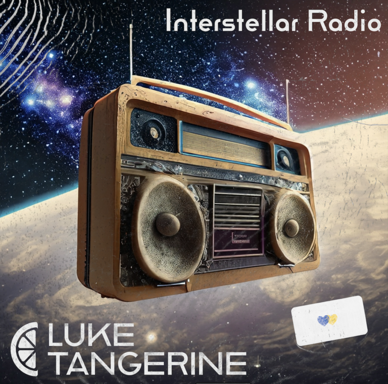 Interstellar Radio” by LUKE TANGERINE: A Cosmic Odyssey to the 80s