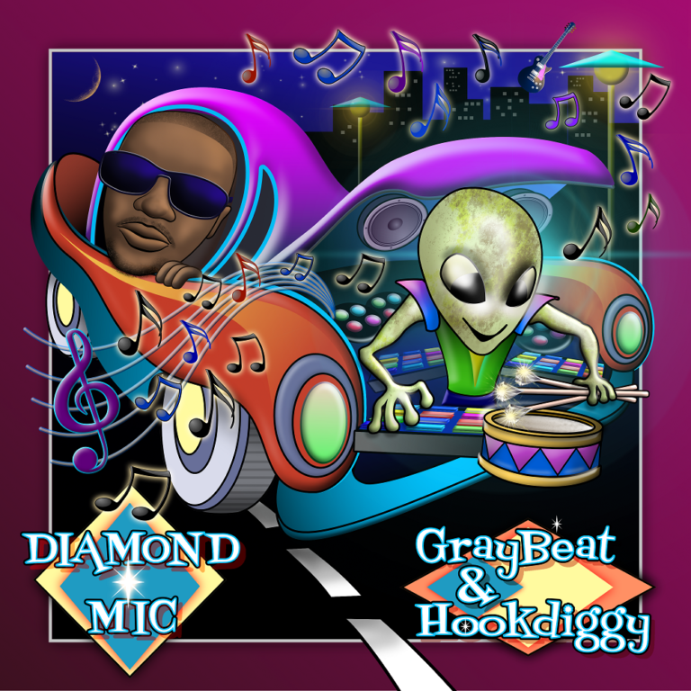 GrayBeat and Hookdiggy Craft ‘Diamond Mic’: A Fusion of Vintage Hip-Hop and Steely Poise”