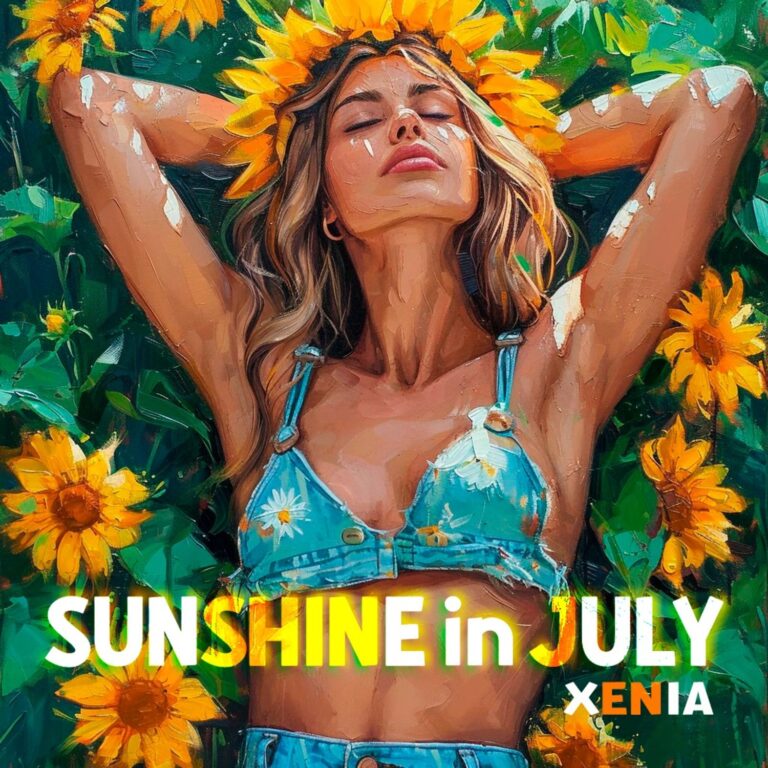 Experience the Radiant Joy of Summer with Xenia’s Latest Single, “Sunshine in July”