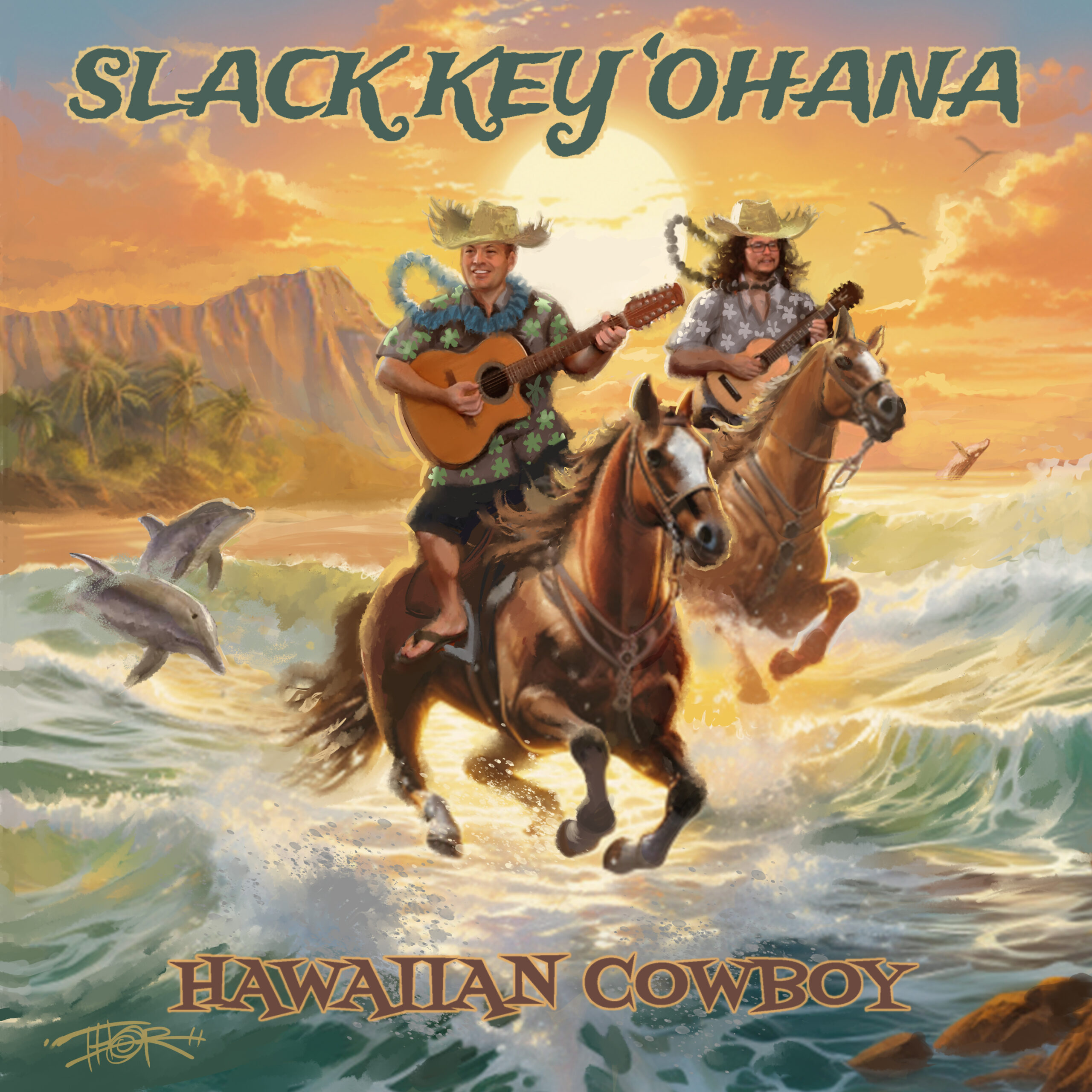 Slack Key ‘Ohana Rides High with New Album ‘Hawaiian Cowboy’