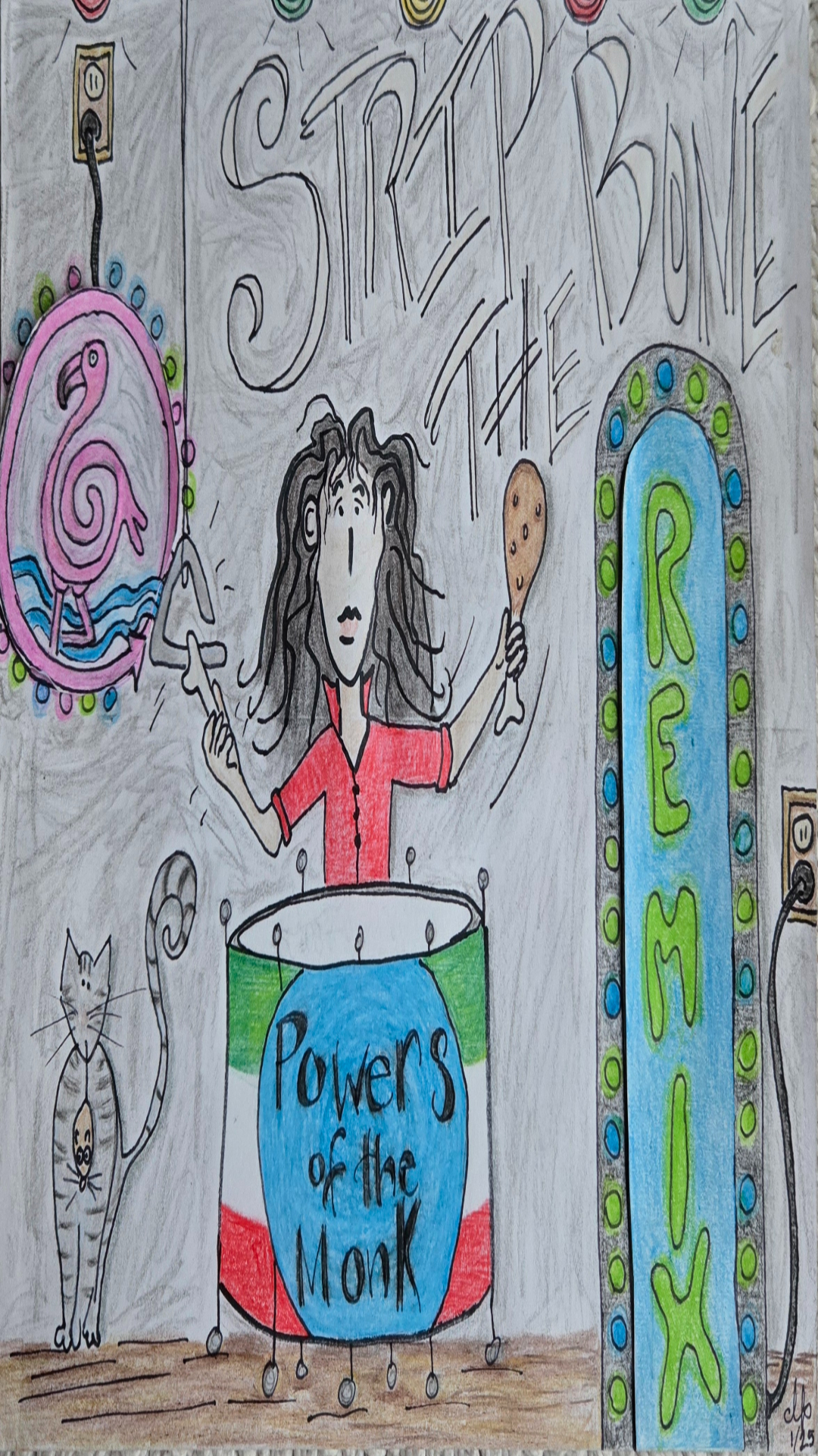 Powers of the Monk – “Strip the Bone” : A Haunting and Gritty Journey