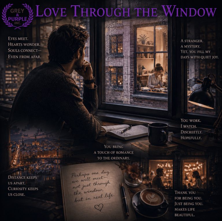 Grey & Purple Songbook – “Love Through the Window”
